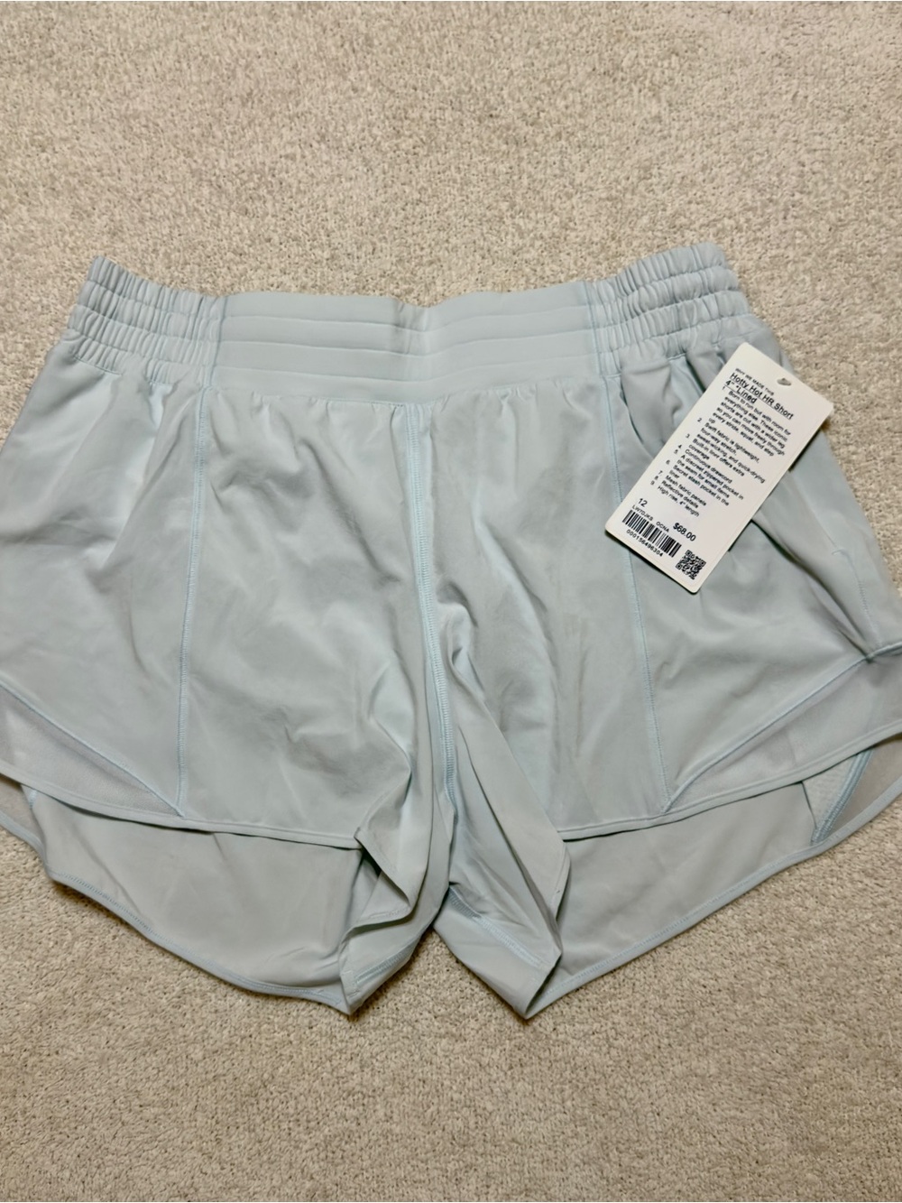 lululemon athletica Pale Blue Women's Running Shorts